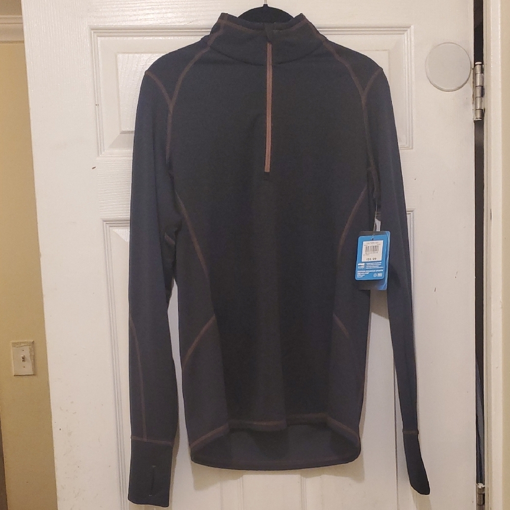 Black Long Sleeve Athletic Top